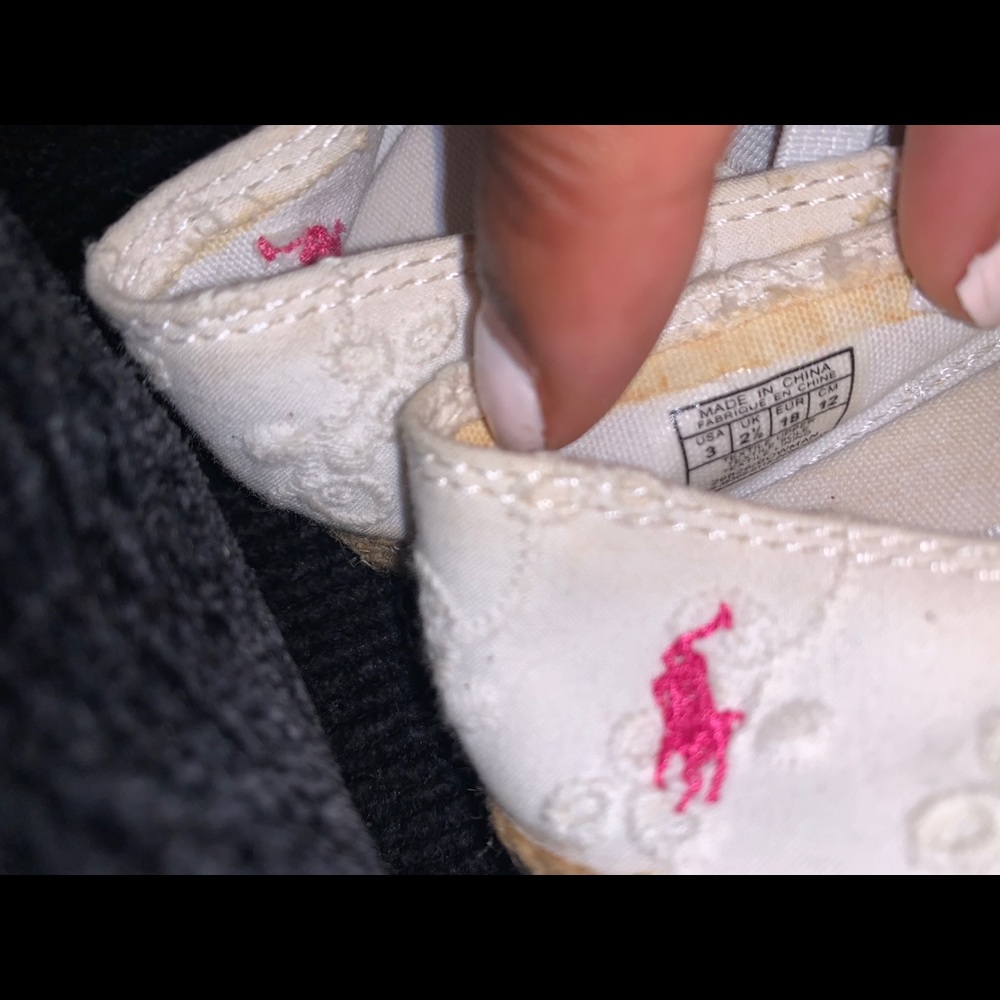 Infant Size 3 Ralph Lauren shoes! - Picture 3 of 5